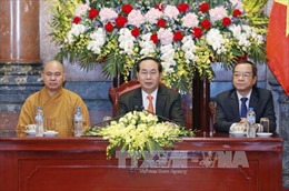 Chủ tịch nước tiếp đại biểu Việt kiều và Phật giáo An Nam tông tại Thái Lan 